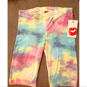 Tie dye biker shorts ✨